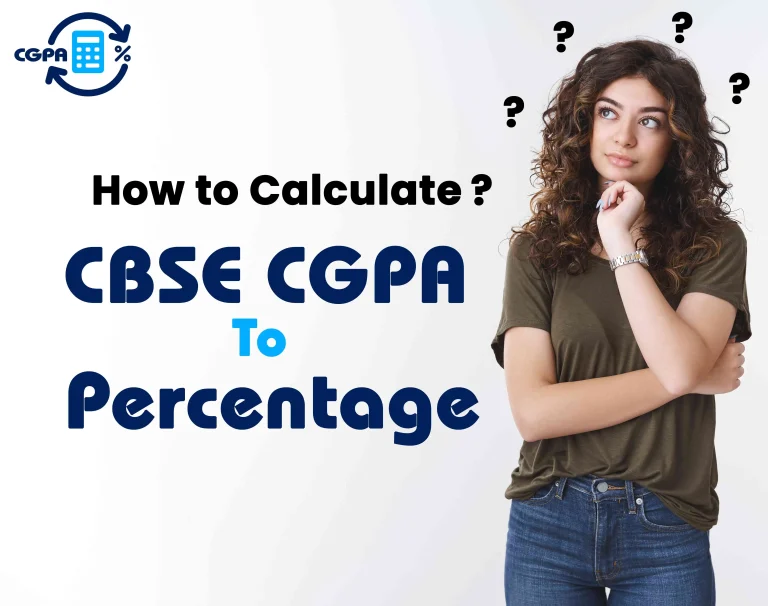 CBSE CGPA to Percentage