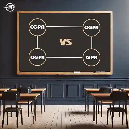 CGPA VS OGPA VS GPA VS SGPA